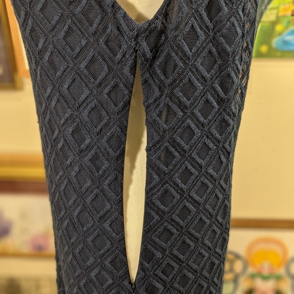 Sundance Alfresco Embroidered Blue Dress M - Picture 5 of 8